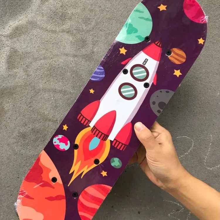 43cm four -wheel skateboard creative activity Gift baby toy children's skateboard children's holiday gift