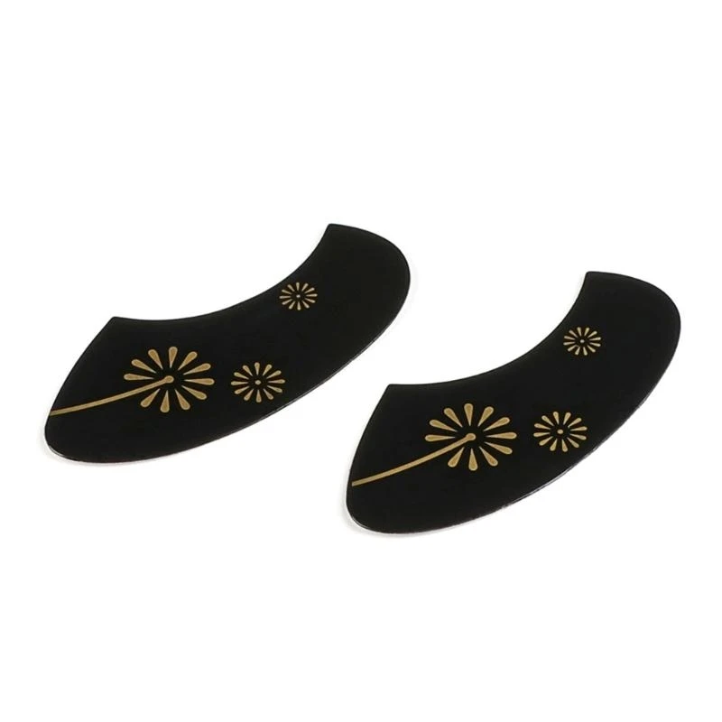 2Pcs Universals Ukulele Thin Pickguards Anti-Scratch Guard Plate Replacement Small Guitar Scratch Plate
