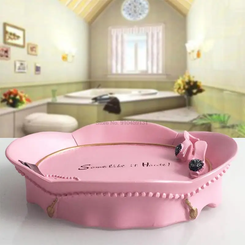 Estilo europeu maquiagem banheiro produtos de higiene pessoal de cinco peças kit resina criativa acessórios do banheiro conjunto de lavagem decoração de casamento
