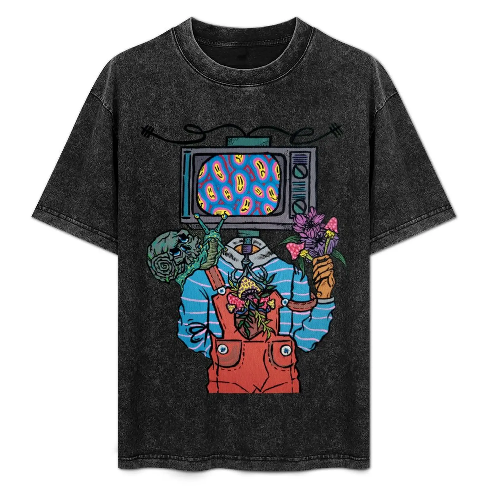 

Televised T-Shirt blanks graphic t shirt vintage big and tall t shirts for men