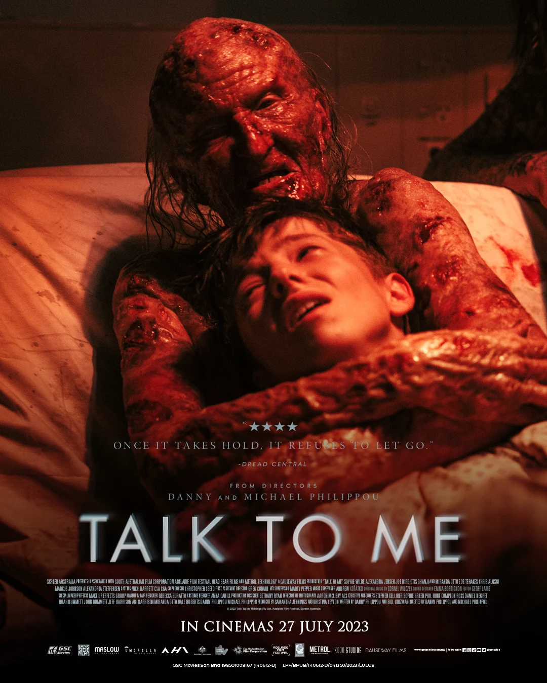 Hot Horror Movie Talk to Me (2022) Silk Poster Wall Art Home Decor Room Painting