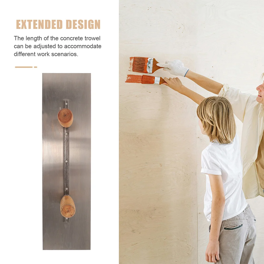 

Large Trowel Tool Kit Heavy Duty Construction Spatula For Cement Plaster Mortar Finishing Bricklaying Drywall Plastering