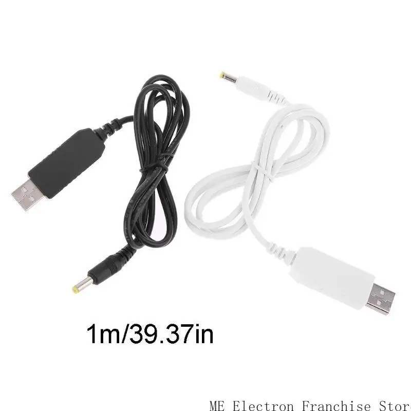 T5EA Universal 5V إلى 6V 4.0x1.7mm تعزيز التعزيز كابل توليد الطاقة الجهد لجهد الجهد لجهاز مراقبة ضغط الدم الإلكترونية 1M