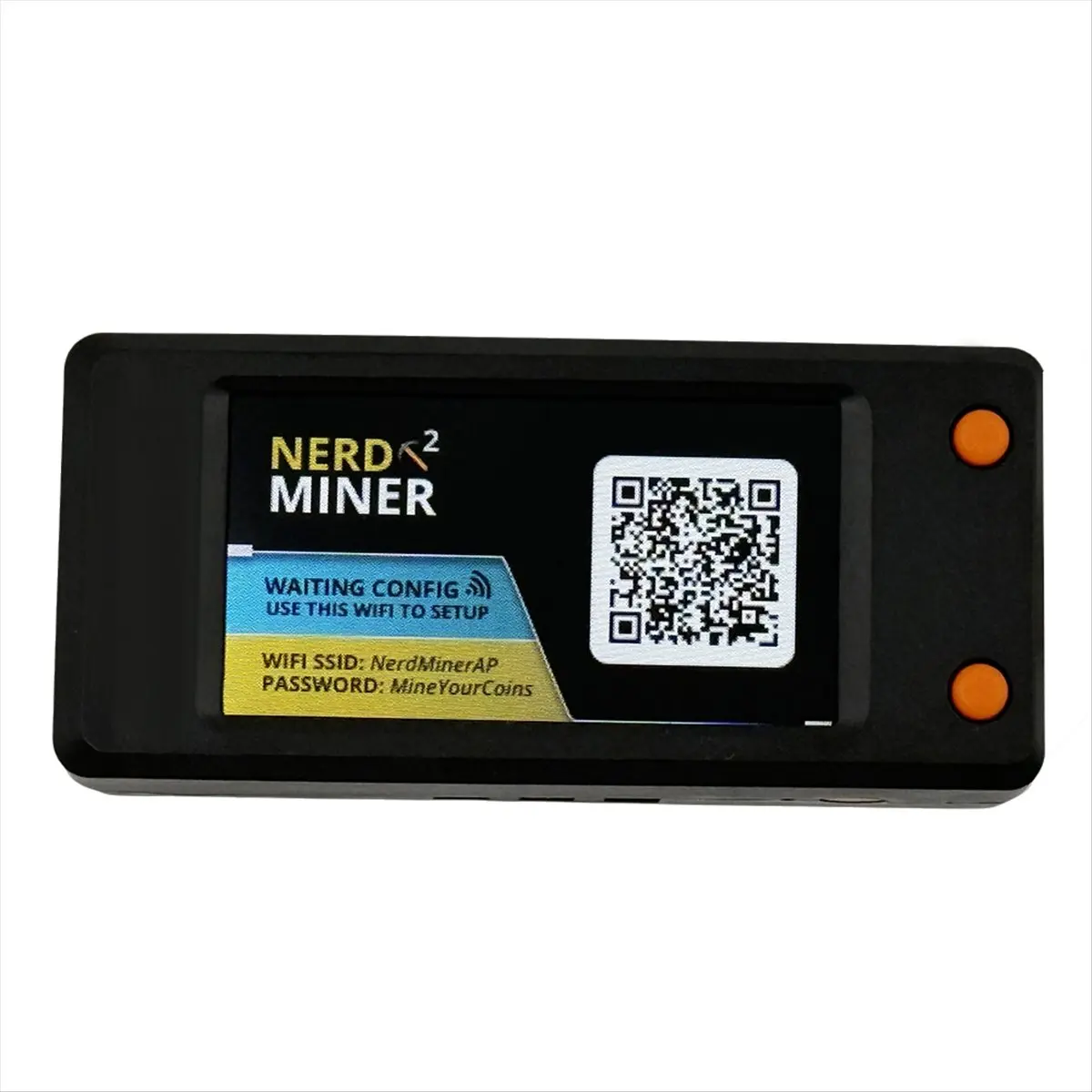 

Nerdminer V2 BTC Solo Lottery Miner 78KH/S with LCD Display BTC Miner ASIC Mining Bitcoin BTC Miner Silent Miner