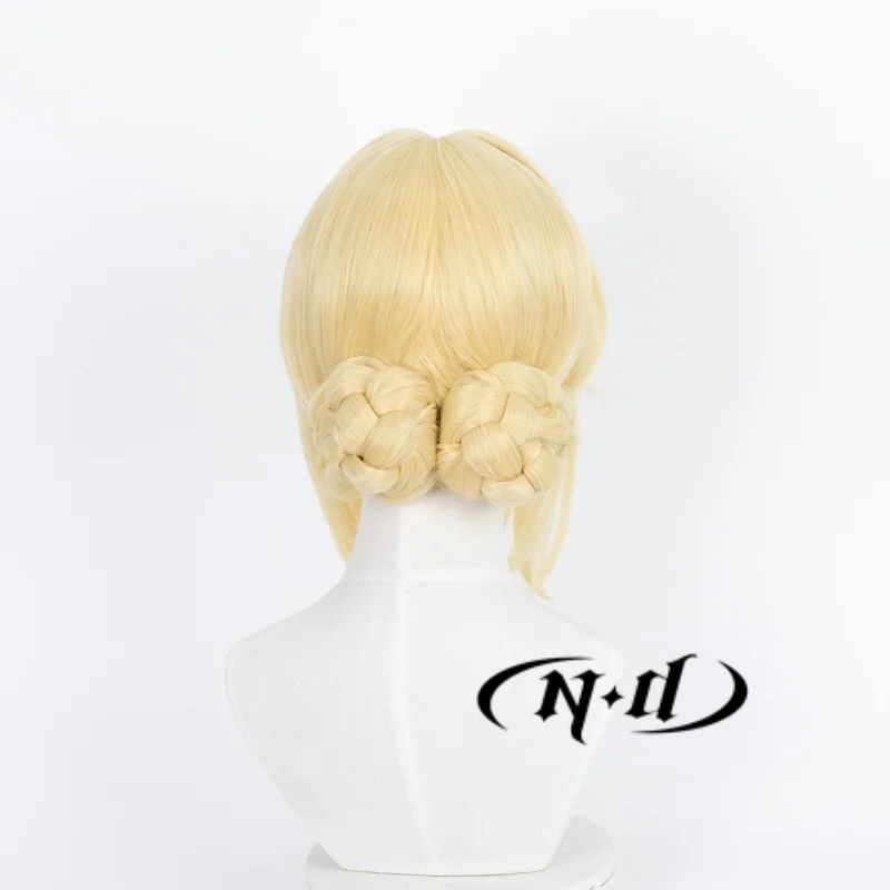 ND Violet Evergarden Cosplay Wigs Anime Cos Cosplay Hair Wigs for Comic Con Coser Costume Theme Party Heat Resistant Synthetic