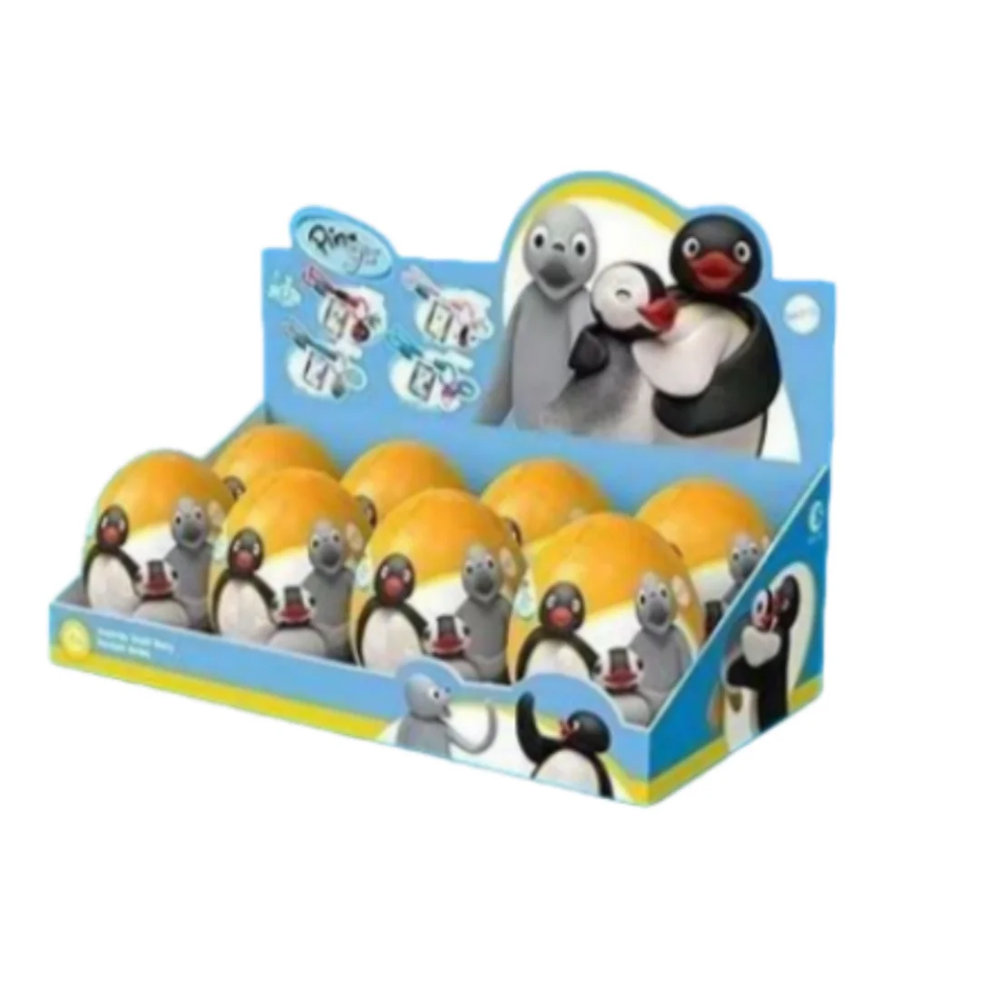 

Pingu Antarctic Little Story Pendant Cute Penguin Pendant Doll Classic Animation Vinyl Pendant Twisted Egg Blind Box