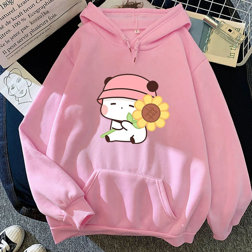 Bubu and Dudu Hoodie Women/Men Aesthetic Graphic Funny Kawaii Hoodies Autumn Winter Anime Harajuku Cartoon Plus Size Sweatshirts