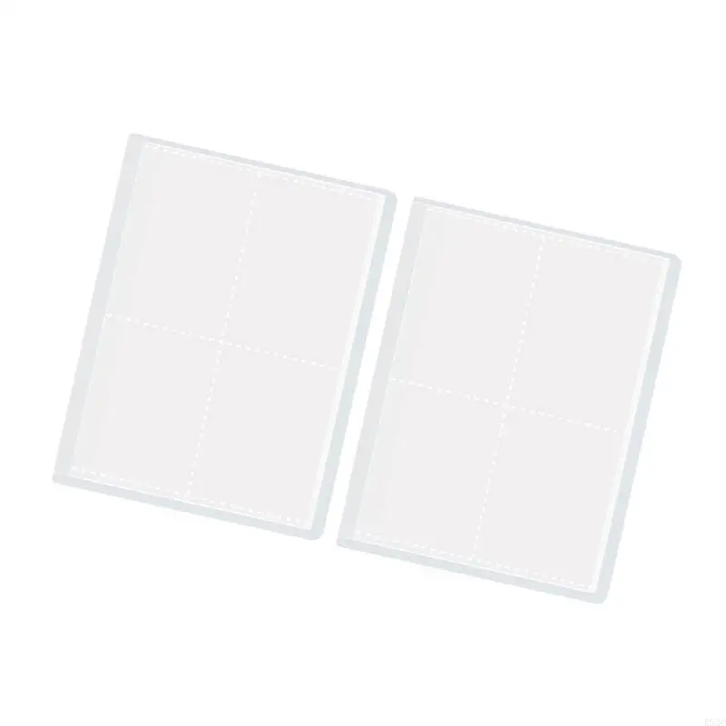 2pcs/pack Insert Page File Bag with/without Snap-fastener for Secure K92C