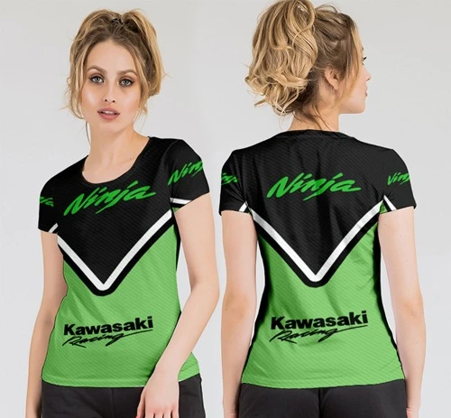 

Kawasaki Motorcycle Brand T Shirt Men Women Outdoors Riding Casual Short Sleev Top Summer 2025 Men Quick-Drying Comfort T-shirts