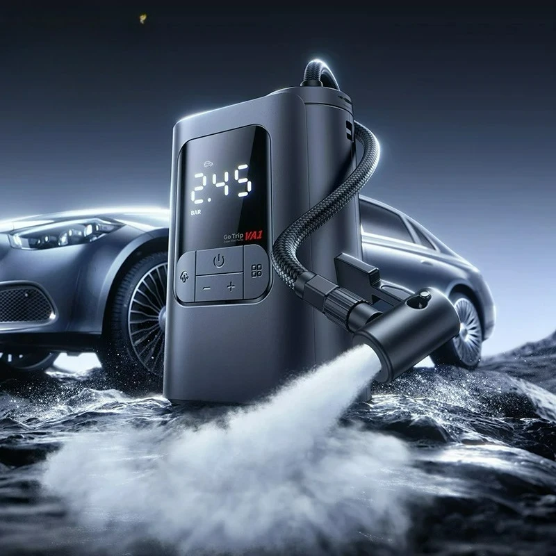 

Car Air Pump 7500mAh Air Compressor Portable Tire Inflator for Motorcycle Bicycle Ball Car Pump