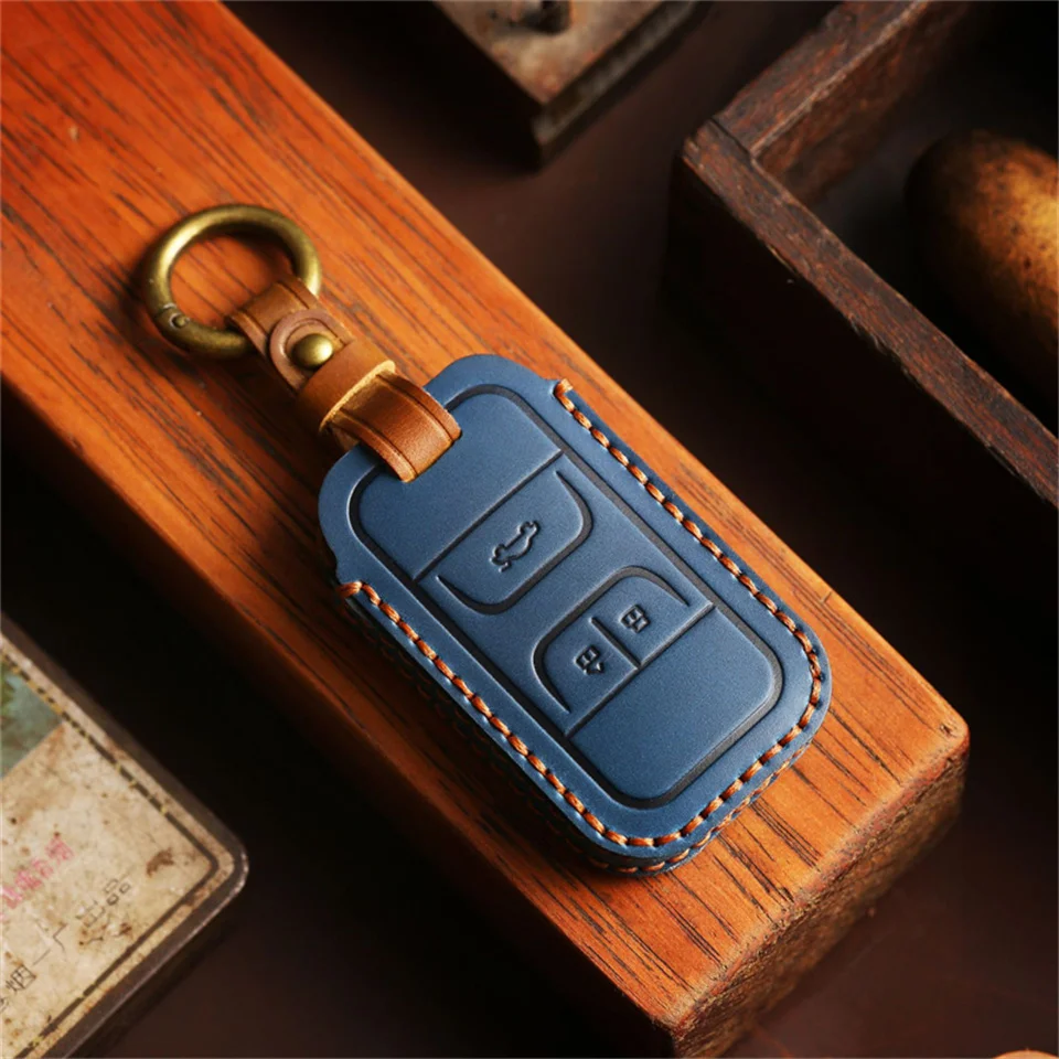 Car Key Cover For Chery Tiggo 8 7 5X 2019 2020 Smart Keyless Remote Fob Protect Case Keychain Car-Styling Holder Accessories