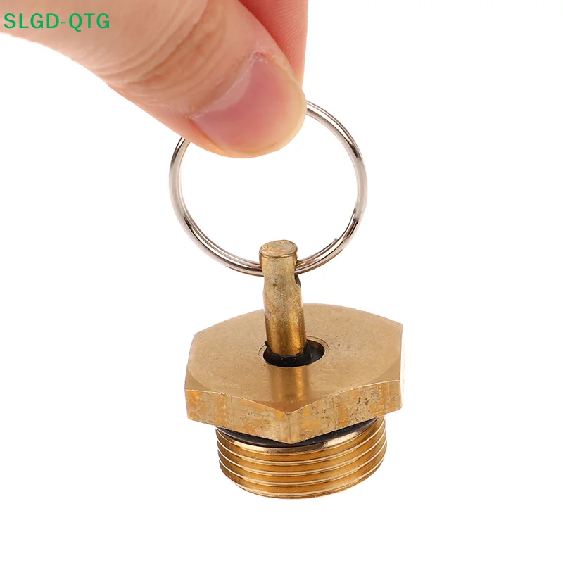 

(SLGD-QTG) 1PC Truck Air Tank Drain Valve Anti-rust Antifouling Air Tank Drain Switch Type 151 Copper Plug Screw Auto Parts