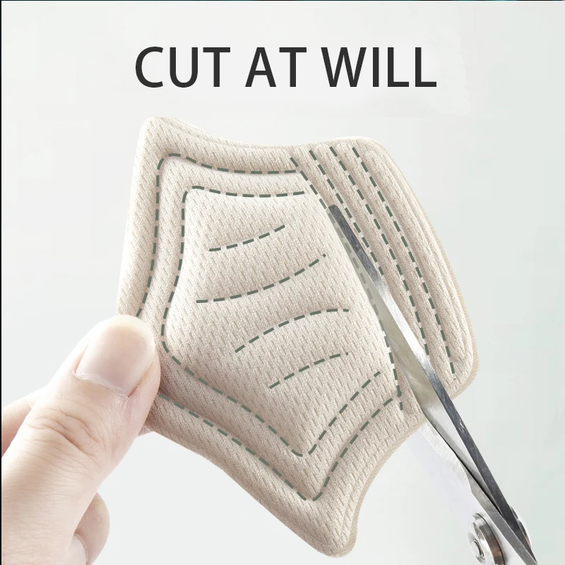 2Pcs Sneakers Pad Heel Cushion Pads Insole Patch Shoes Back Sticker Cushion Insert Insole Thicker Adjustable Pads Stickers