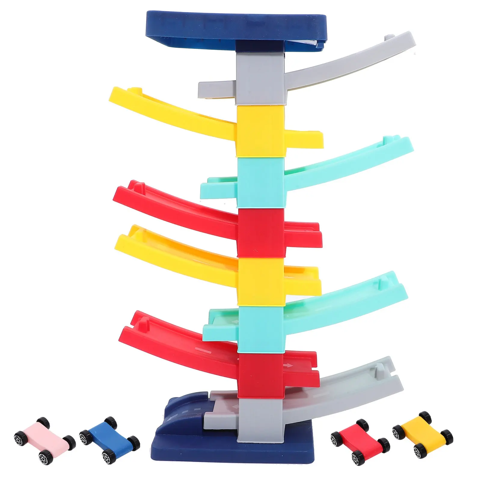 

1Set Simulation Parking Lot Car Ramp Educational Race Track Creative Play for Kids Toddler Birthday Gift Car Ramp Toy