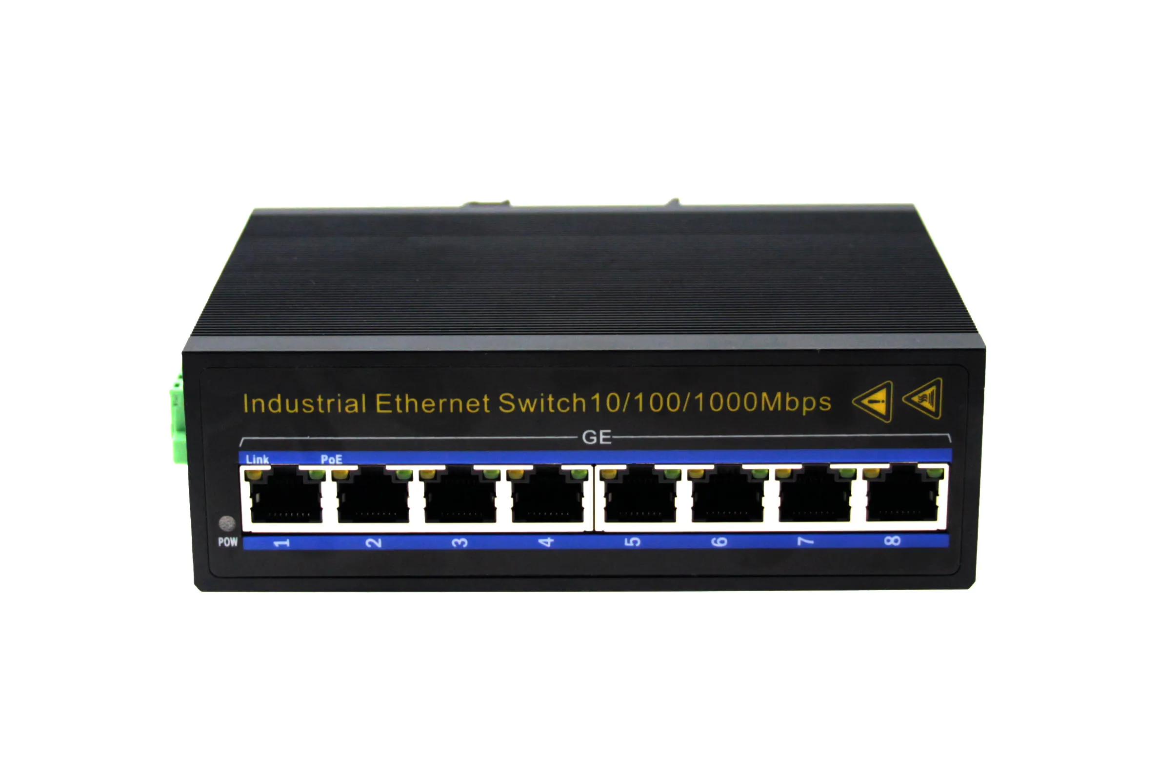 Industrial Ethernet Switch 8 x 10/100/1000Mbps