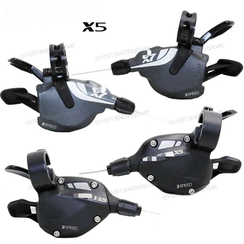 

Genuine speed connection SRAM X5 X7 X9 9speed 10speed finger dial, left 3-speed, right 9-speed transmission 27-speed finger dial
