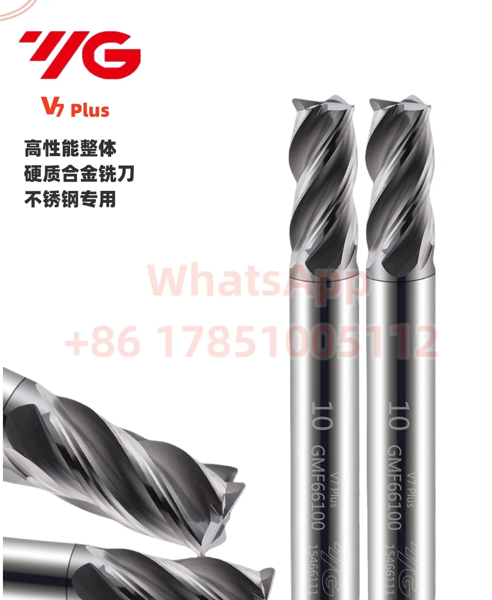 

Korea YG-1 V-7 PLUS GMH67 GMF66 Carbide Milling,VHM END MILL