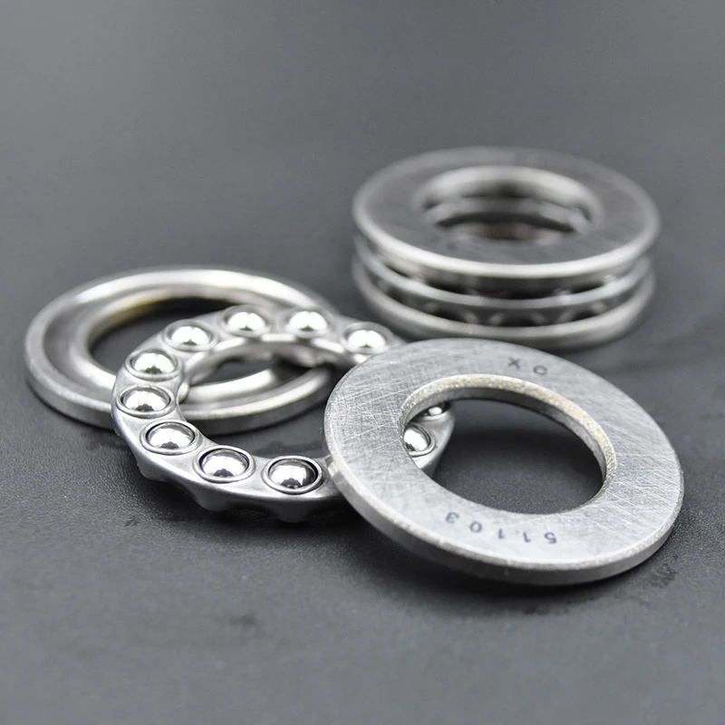 2pcs High Quality Plane Thrust Bearing 51100 51101 51102 51103 51104 51105 51106 51107 51108 51109 51110 Axial Ball Bearings