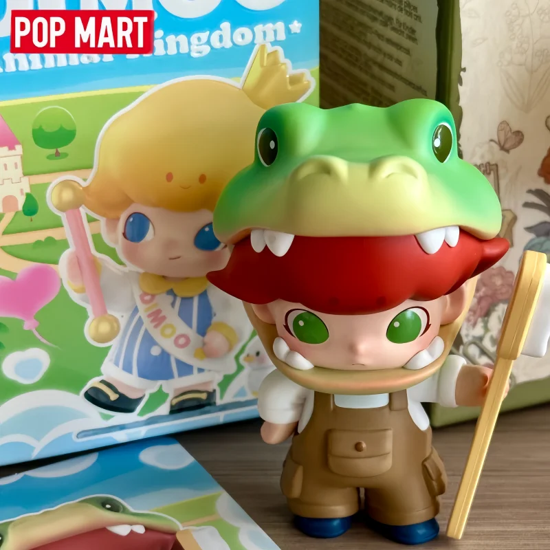 

Genuine POP MART DIMOO Animal Kingdom Series Blind Box Surprise Toys Fashion Trendy Gifts Desktop Ornaments Dolls Birthday Gifts