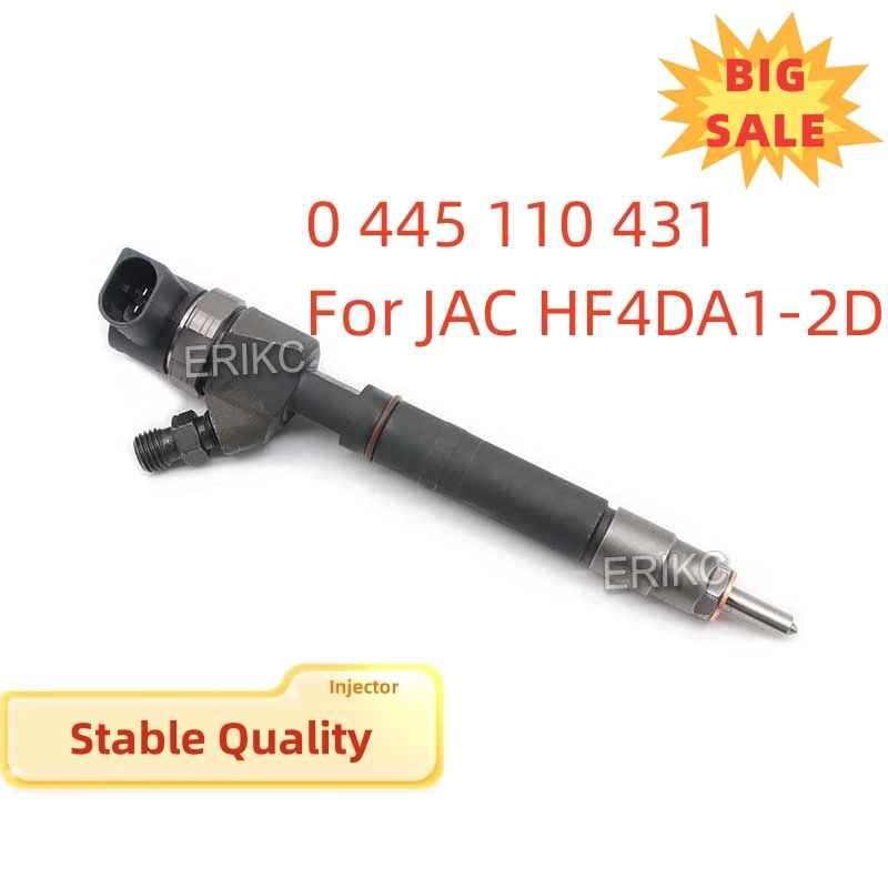 

0445110431 Engine Injector 0 445 110 431/0445 110 431 Diesel Fuel Injectors for JAC HF4DA1-2D