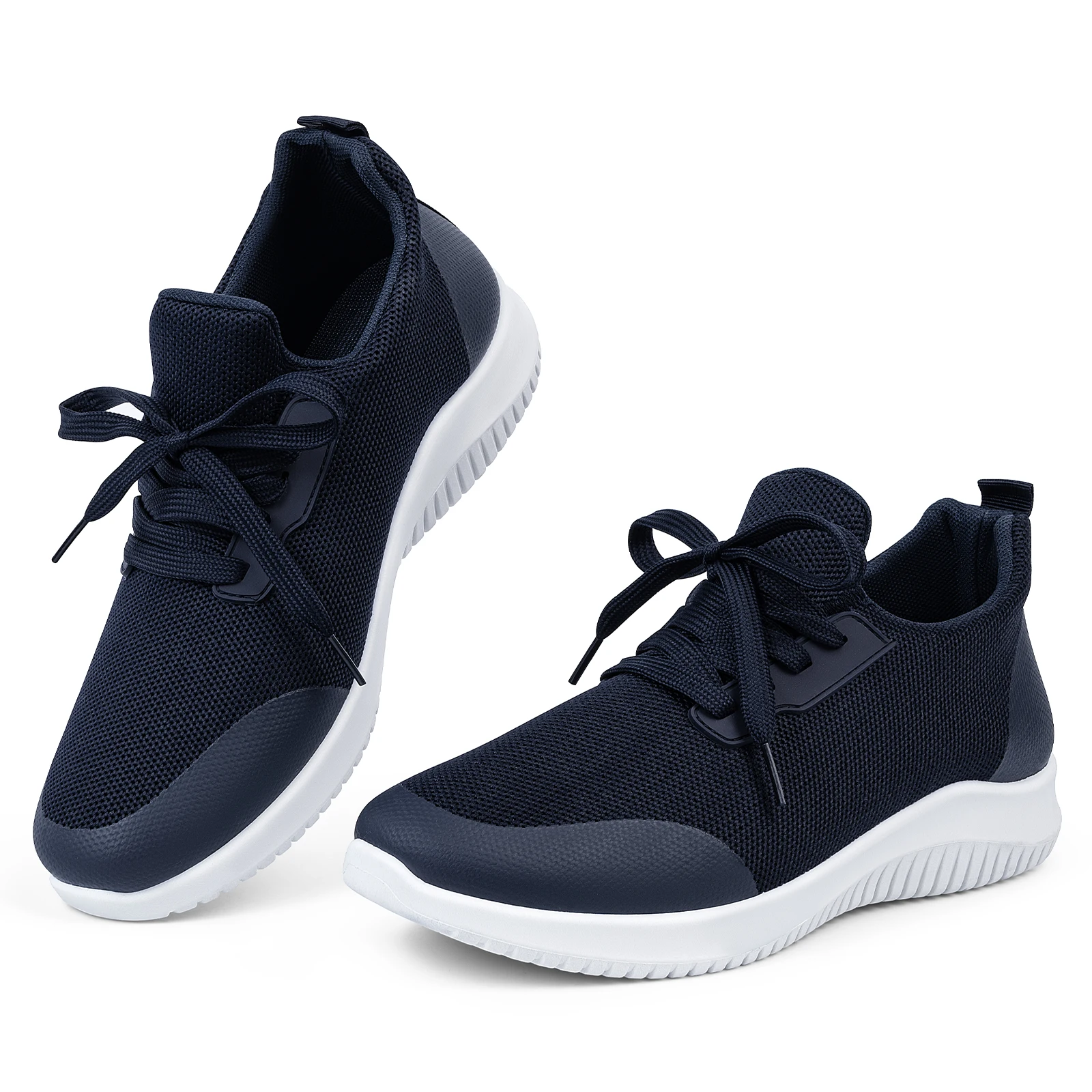 

Men's Sports Shoes, Breathable and Comfortable Fitness Running Shoes, Daily Leisure Flying Knitting Camp Shoes, Commuting Flats