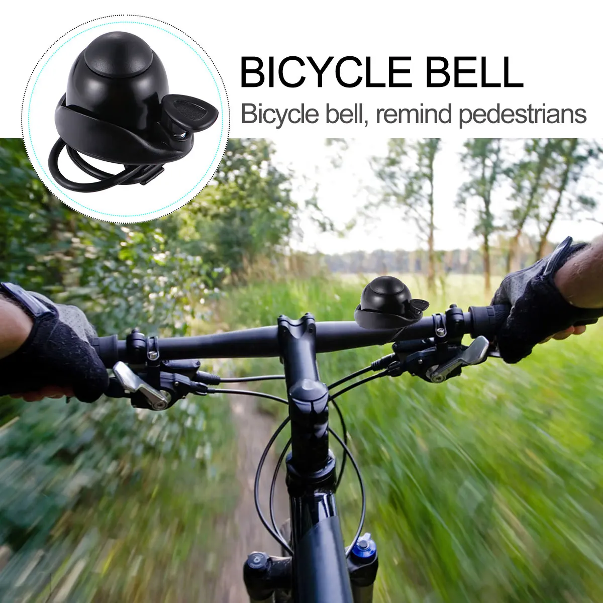 

Sports Electric Car Bell Child Ring Accessory Bells for Adults Universal Scooter Horn