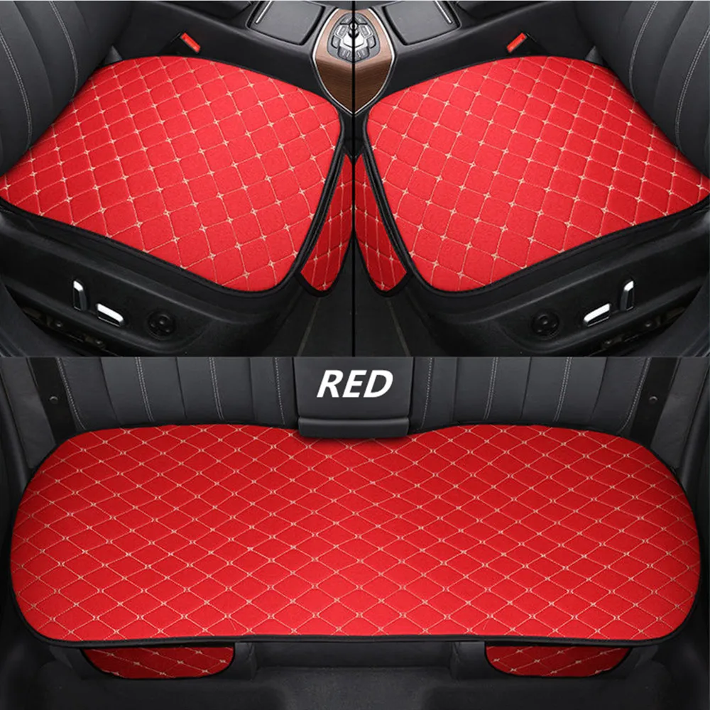 

Auto Accessories For Mitsubishi ASX 308 Eclipse cross Grandis Montero Lancer Pajero Outlander Flax Car Seat Cover Cushion Car