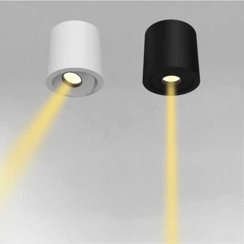 Een straal helder licht, in hoeken verstelbaar, bereik van 5 °   tot 10 ° , voor de kleine hoekige theesalon, verkrijgbaar in twee maten