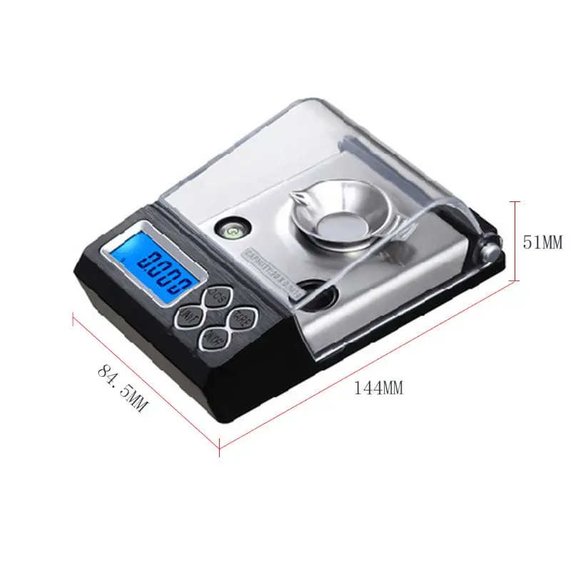 Multi-function High-Precision Digital Kitchen Scale Jewelry Gold Balance Weight Gram-Pocket Weighting-Electronic Scales