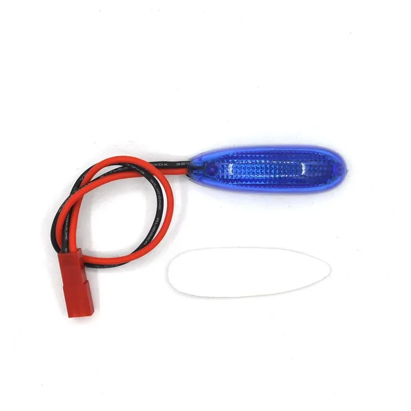 ZMR-Lámpara de luz de navegación de advertencia de bajo voltaje, alarma Led de zumbador de batería Lipo para Dron de carreras de aviones de ala fija RC 2-6S