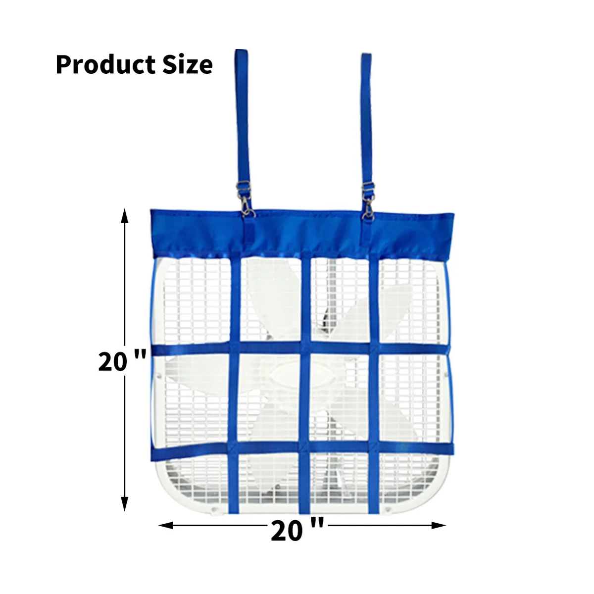 Stable Supplies Wall Dormitory Electric Fan Hanging Bag Adjustable Box Fan Bag