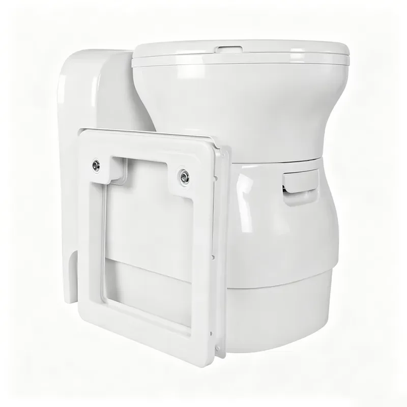 RV Conversion Kit Electric Pull Out Toilet 12V 24V Automatic with Hatch