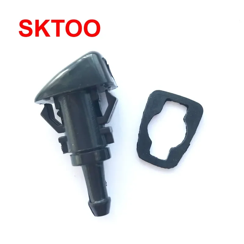 Windscreen Wipers Parts Vehicle Fan Shaped Water Spray Windshield Wiper Jet Washer Nozzle For Dodge Chrysler 300C Jeep Car