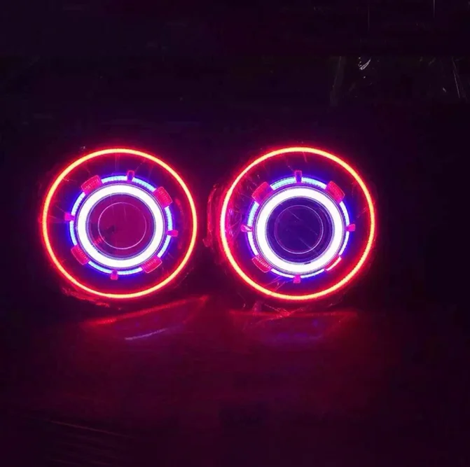 

7 Inch Round LED Projector Headlight For Jeep Wrangler TJ JK