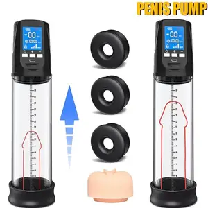 Bomba eléctrica de la bomba del pene Amplio extender la bomba del pene Masturbators Masturbators Copa de la bomba de polla Juguetes sexuales para hombres 18+ 8 mejores bombas de pene pulsantes de ventas - №8