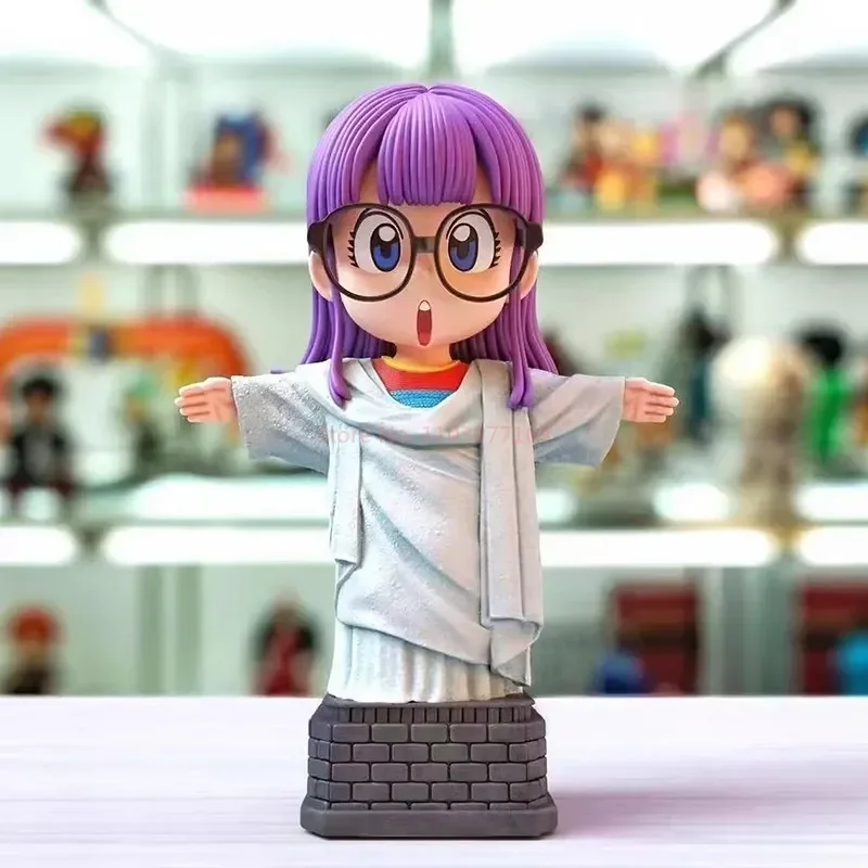 Nuevo Dr. Slump figura de Anime Arale figuras lindo Iq Doctor estatuilla estatua de Pvc modelo muñeca colección decoración de escritorio niños juguetes regalos