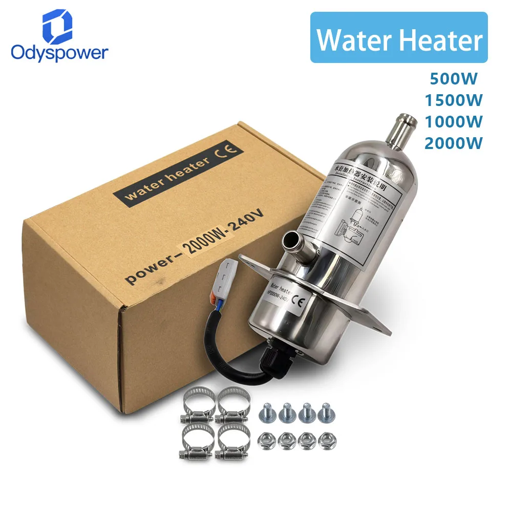 

Stainless Steel Thermostatic Device Automatic Start Preheater Diesel Generator Set Water Jacket Heater 500W-2KW Generator Parts