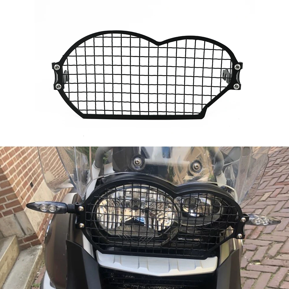 Motorrad Scheinwerfer Schutz Für BMW R1200GS Abenteuer R 1200 r1200 Gs/ADV 2004-2012 Kopf Licht Schutz Abdeckung schutz Grille