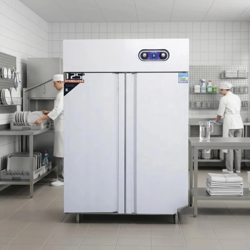 Commercial Electrical Sterilizer Touchscreen Control Corrosion-Resistant Steel Hot Air Drying
