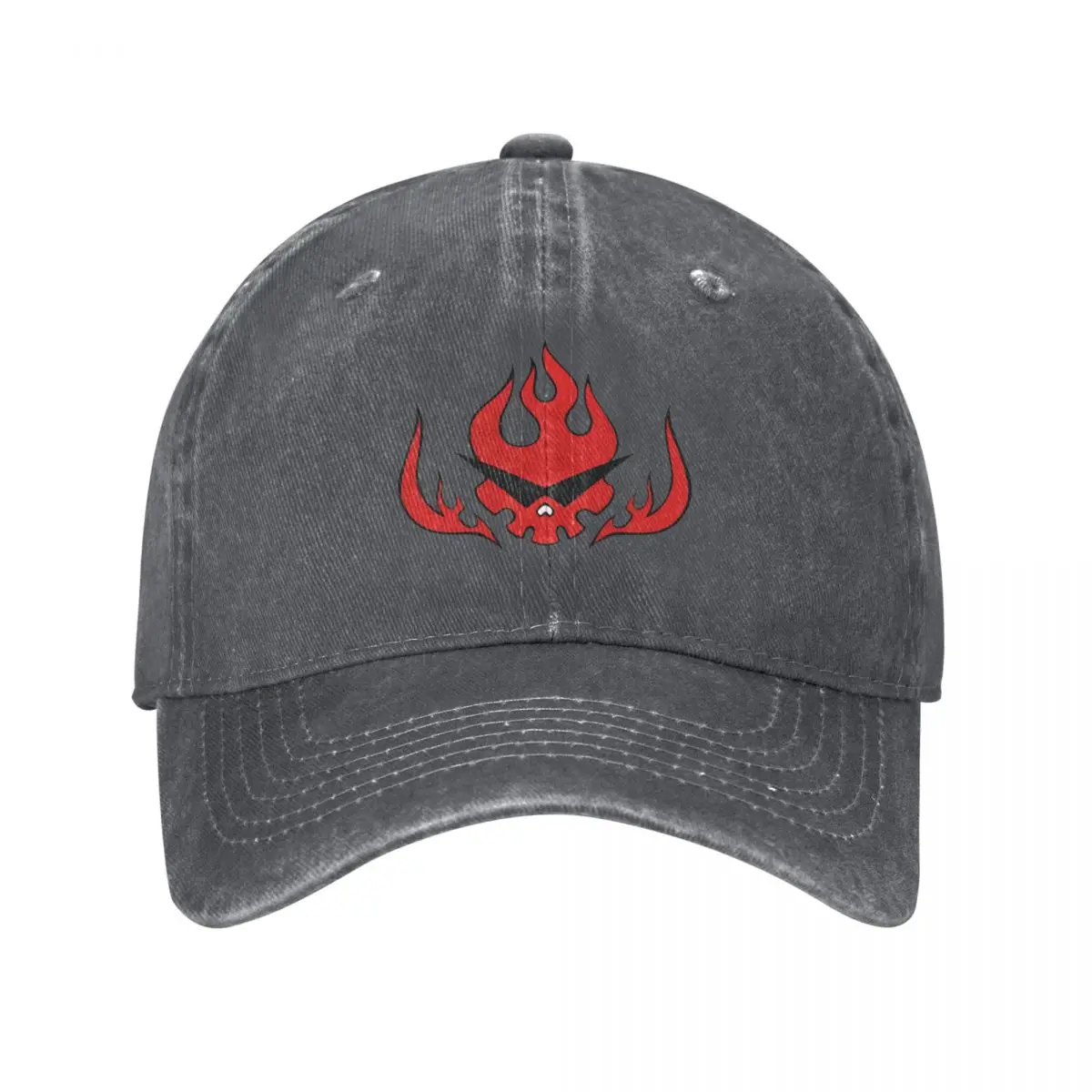 

Team Dai Gurren Logo Baseball Cap |-F-| Thermal Visor Women Hats Men's