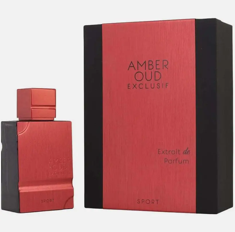 بخاخ عطر Amber Oud Exclusif Sport Extrait de Parfum للجنسين، 2.0 أونصة