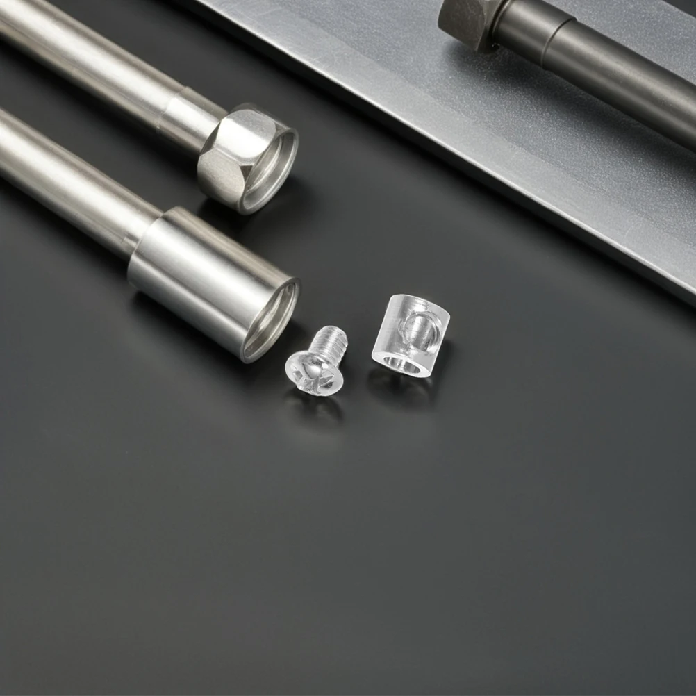 

30 Pcs Wire Rope Self-locking Buckle Drawstring Cable Reusable Clips Heavy Duty Cord Locks Adjustable Steel Copper Clamp