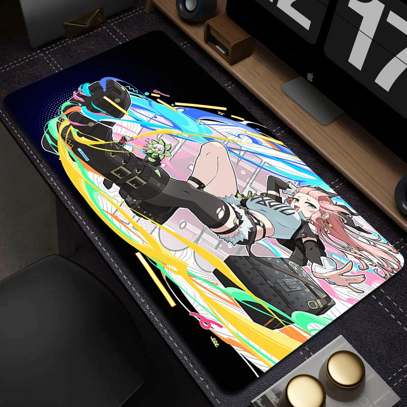 Large Mouse Pad XXL Game Professional Premium Rubber Mouse Mat Zenless Zone Zero Gaming Mousepad Gamer Non-Slip Keyboard Pad