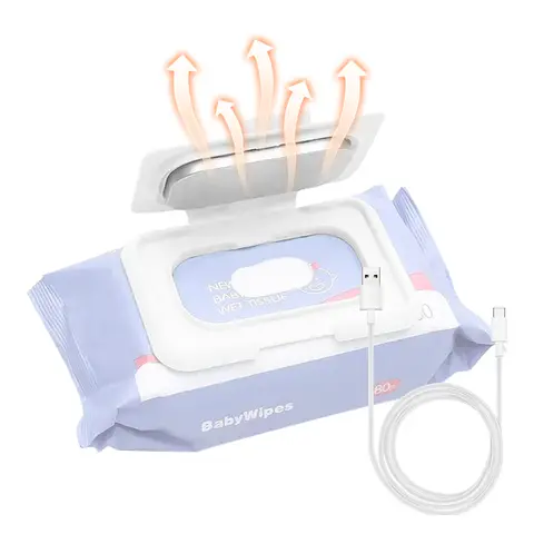 아기 물티슈 히터 5V 휴대용 USB 전원 아기 물티슈 따뜻한 히터 일정한 온도 여행에 적합