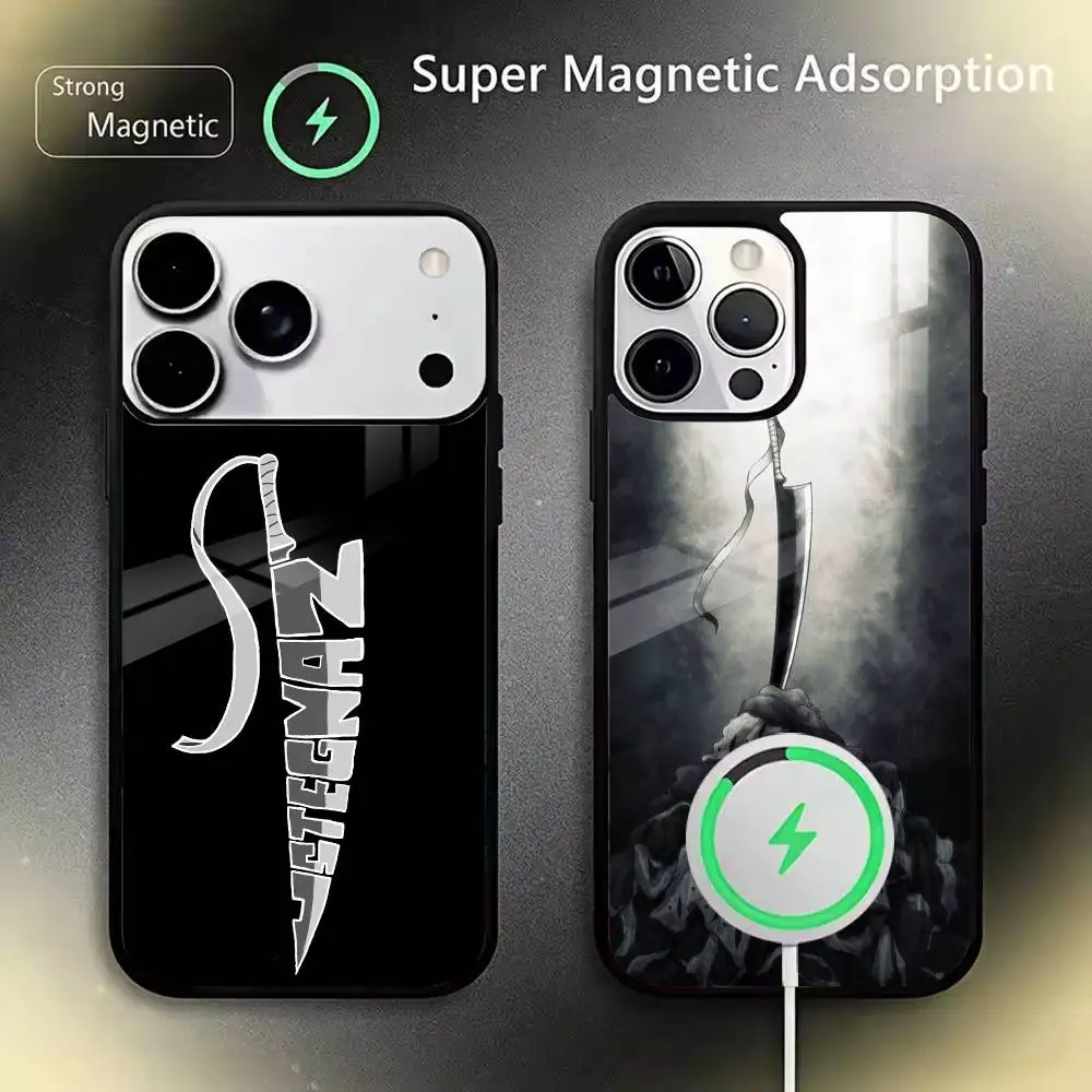 

Hot Anime-BLEACH For IPhone17 16 15 14 13 12 11 Plus Pro Max Plus Wireless Charger Phone Case