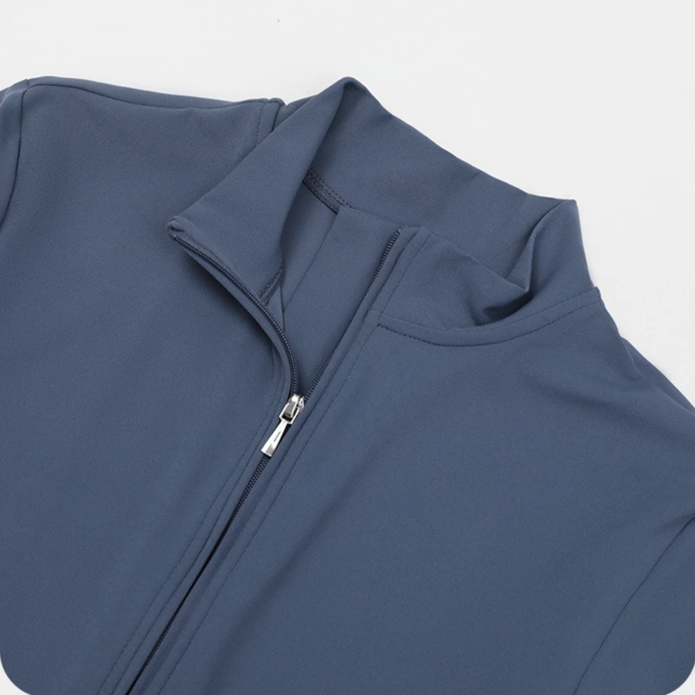 Monos deportivos para mujer con cremallera, chándales, pantalones de Yoga, monos, entrenamiento, Fitness, entrenamiento de gimnasia, medias atléticas, ropa deportiva