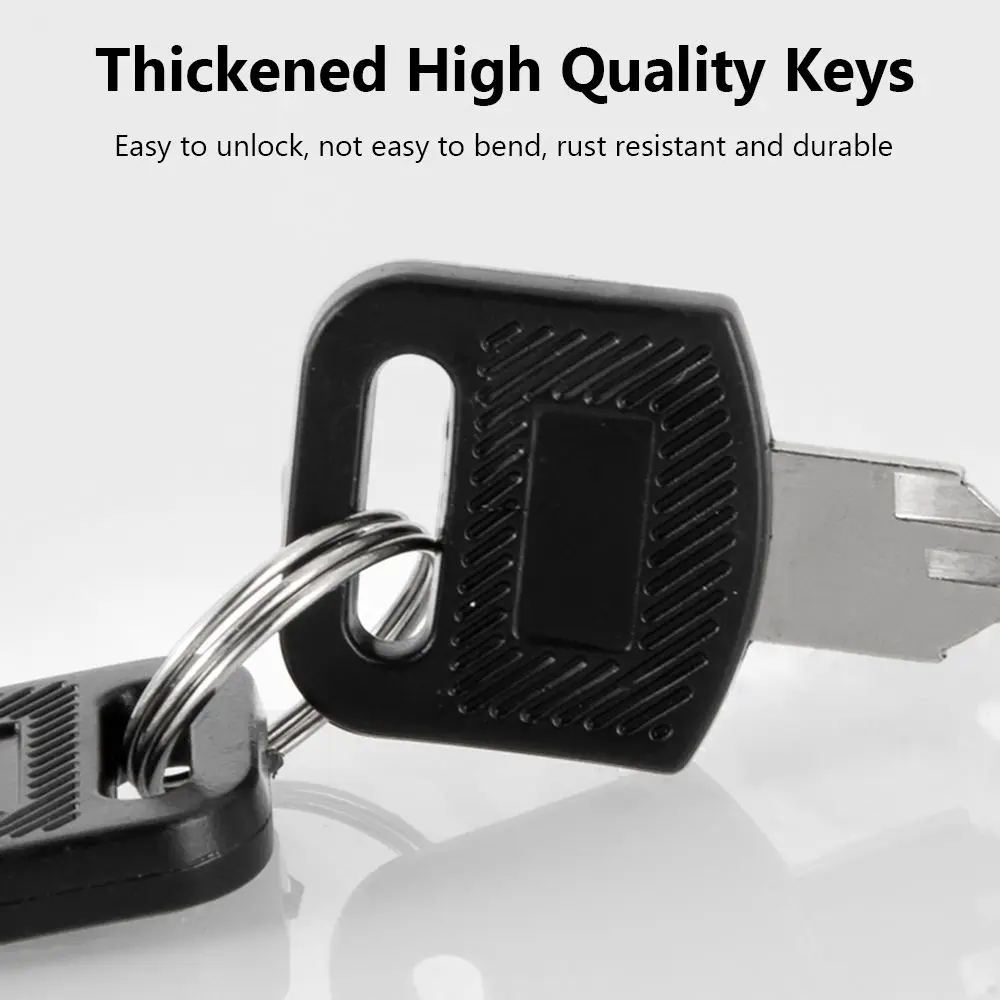 Home Security Desk Burglarproof Drawer Lock 2 Keys Cabinet Locker Wardrobe