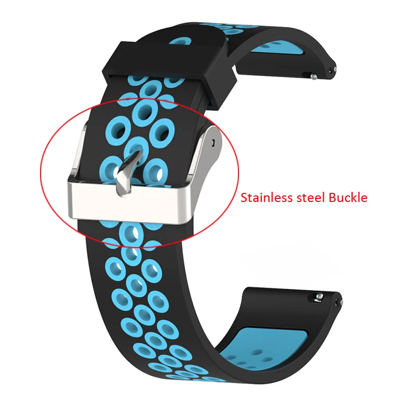Pulseira de silicone para garmin venu sq 2/garminmove 3 estilo luxe/vivoactive 3 4 banda pulseira de relógio inteligente correa