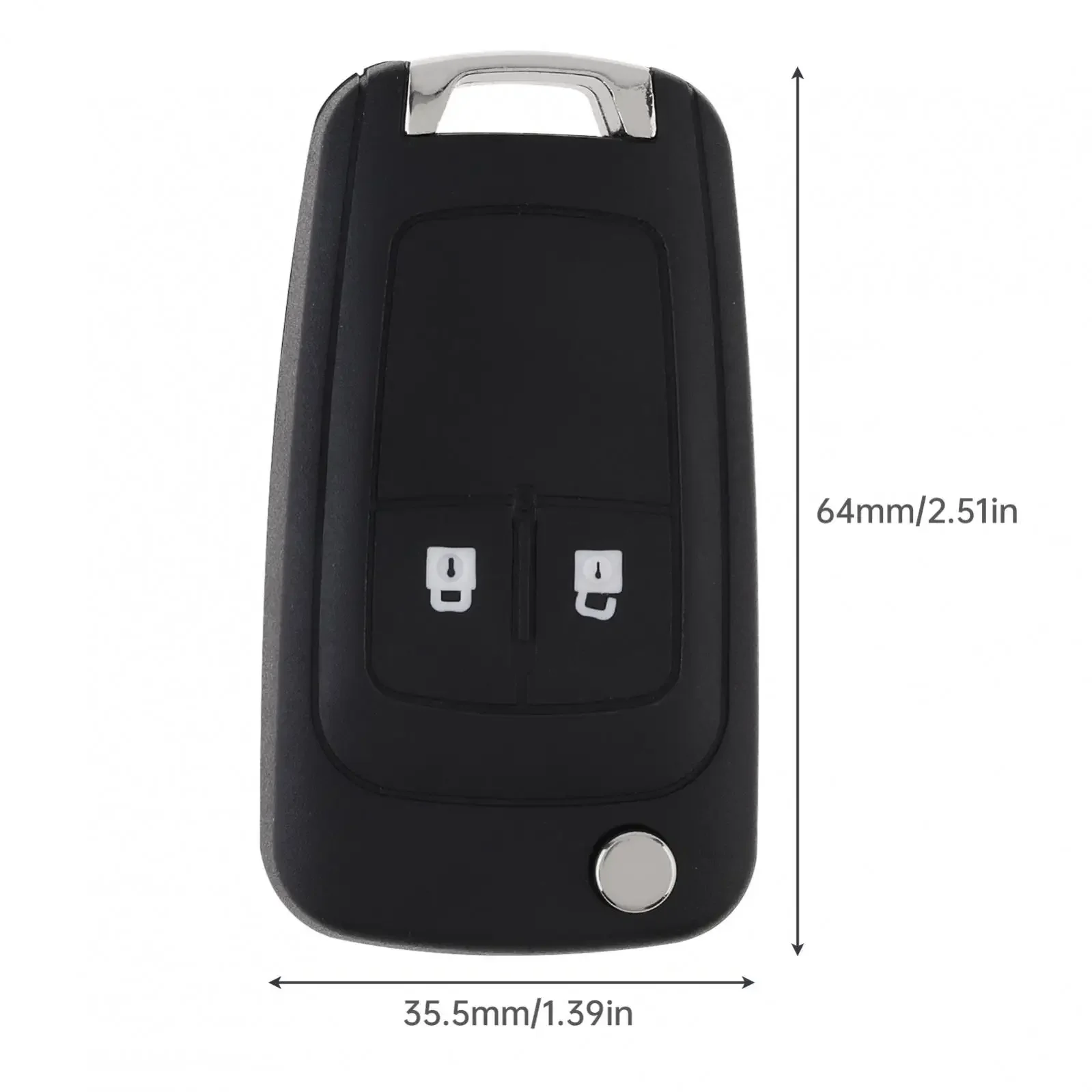 2/3 أزرار مفتاح السيارة فوب شل صالح لأوبل/زافيرا/فوكسهول أسترا إنسيجنيا فيكترا كورسا