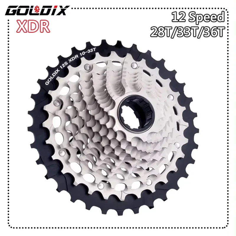 

XDR Ultralight Mountain Bike Bicycle Freewheel for Road Bike and Gravel 12 Speed Cassette 10T-28T/10T-33T/10T-36T